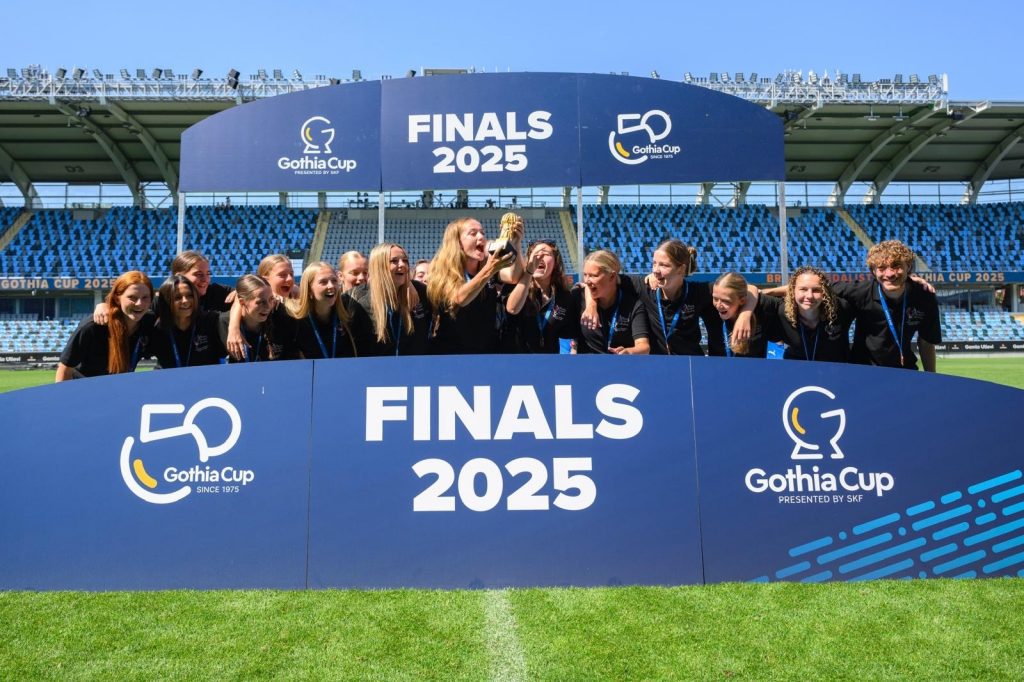Phoenix Academy Girls team at the Gothia Cup 2025